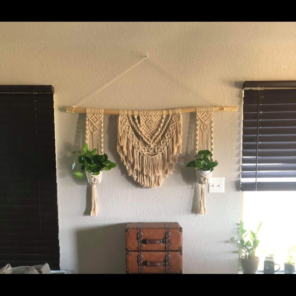 Macrame boho wall tapestry - Picture 1 of 1